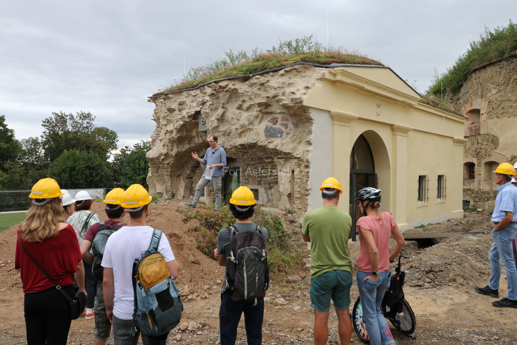 Das „neue“ Torhaus am Fort Asterstein